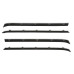 PartzBiz CM: WCS087F-Brothers Trucks Window Channel Set - Front Door PartzBiz CM: WCS087F-Brothers Trucks Window Channel Set - Front Door