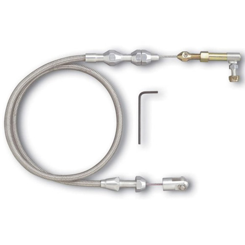 PartzBiz CM: TCAU024STAINLESS-Lokar Universal Throttle Cable Assembly 2 inch PartzBiz CM: TCAU024STAINLESS-Lokar Universal Throttle Cable Assembly 2 inch