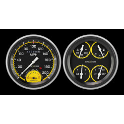PartzBiz CM CH51AXY62 - AutoCross Yellow 51-52 Chevy Car Package PartzBiz CM CH51AXY62 - AutoCross Yellow 51-52 Chevy Car Package