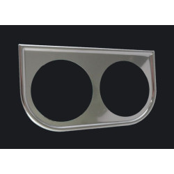 PartzBiz CM MT55 - Chrome Under Dash Panel / 2-Hole