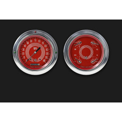 PartzBiz CM CT54V8RS52 - V8 Red Steelie 1954-55 Chevy Truck Package