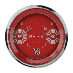 PartzBiz CM V8RS72SHC - V8 Red Steelie 3 3/8 PartzBiz CM V8RS72SHC - V8 Red Steelie 3 3/8