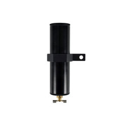 PartzBiz CM 060110DS - Detroit Speed Billet Aluminum PCV Catch Can - Black PartzBiz CM 060110DS - Detroit Speed Billet Aluminum PCV Catch Can - Black