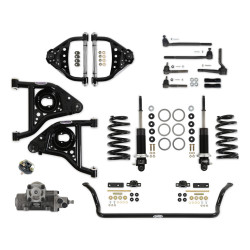 PartzBiz CM 031357DS - Detroit Speed - Front Speed Kit 3 - Non-Adjustable Shocks - BBC