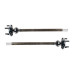 PartzBiz CM: 075800DS-Detroit Speed GM 12-Bolt Axle Shafts - Torino Flange - 30-Spline - Pair