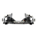 PartzBiz CM: 032015DS-Detroit Speed Powdercoated Hydroformed Subframe - Base Shocks - BBC/BB Pontiac
