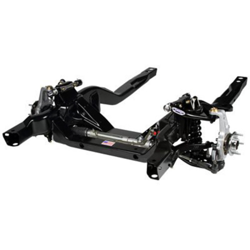 PartzBiz CM: 032015-DDS-Detroit Speed Powdercoated Hydroformed Subframe - Double Adjustable Shocks - BBC/BB Pontiac