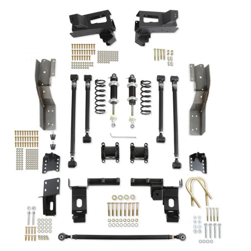 PartzBiz CM: 041753-DDS-ชุดกันสะเทือนด้านหลัง Detroit Speed QUADRALink - โช้คอัพแบบปรับได้คู่ - ขายึดเพลาแบบสลัก PartzBiz CM: 041753-DDS-ชุดกันสะเทือนด้านหลัง Detroit Speed QUADRALink - โช้คอัพแบบปรับได้คู่ - ขายึดเพลาแบบสลัก