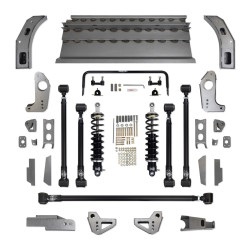 PartzBiz CM 041755-DDS - Detroit Speed QUADRALink Rear Suspension Kit - Double Adjustable Shocks PartzBiz CM 041755-DDS - Detroit Speed QUADRALink Rear Suspension Kit - Double Adjustable Shocks
