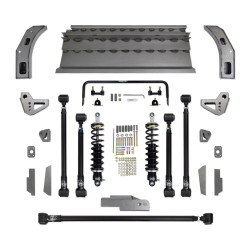 PartzBiz CM 041756-DDS - Detroit Speed QUADRALink Rear Suspension Kit - Double Adjustable Shocks without Axle Brackets PartzBiz CM 041756-DDS - Detroit Speed QUADRALink Rear Suspension Kit - Double Adjustable Shocks without Axle Brackets