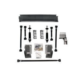 PartzBiz CM 041705-RDS - Detroit Speed QuadraLink Rear Suspension Kit Without Axle Brackets - Double Adjustable Remote Shocks PartzBiz CM 041705-RDS - Detroit Speed QuadraLink Rear Suspension Kit Without Axle Brackets - Double Adjustable Remote Shocks