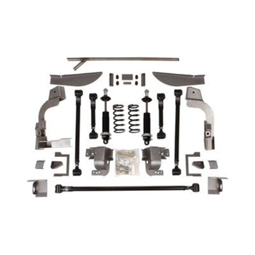 PartzBiz CM: 041712-RDS-Detroit Speed QuadraLink Rear Suspension Kit Without Axle Brackets - Double Adjustable Remote Shocks