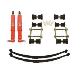 PartzBiz CM 041602DS - Detroit Speed - Rear Speed Kit 1 - 3 in. Drop - Multi-Leaf
