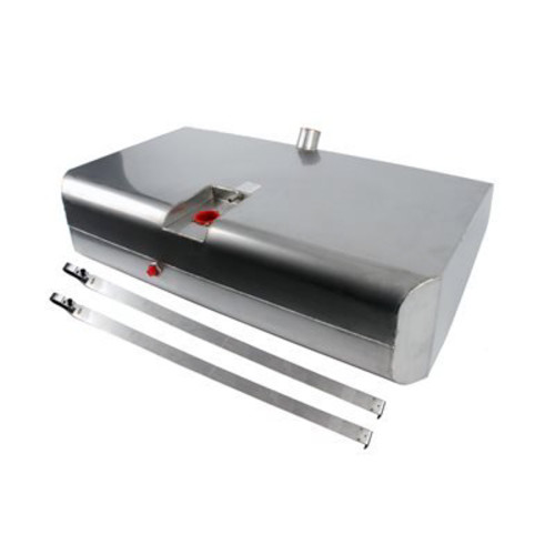 PartzBiz CM: 080101DS-Detroit Speed Stainless Steel Narrowed Fuel Tank - Carbureted Engine PartzBiz CM: 080101DS-Detroit Speed Stainless Steel Narrowed Fuel Tank - Carbureted Engine