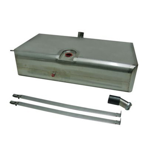 PartzBiz CM: 080102DS-Detroit Speed Stainless Steel Narrowed Fuel Tank - Carbureted Engine PartzBiz CM: 080102DS-Detroit Speed Stainless Steel Narrowed Fuel Tank - Carbureted Engine