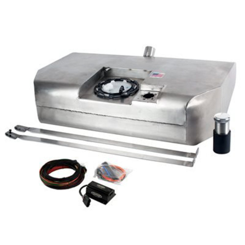 PartzBiz CM: 080137DS-Detroit Speed Super Tank 1000 Series Stainless Steel Narrowed Fuel Tank