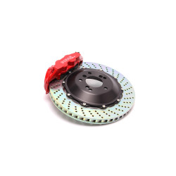 PartzBiz CM D290-0011-RD - Dinan by Brembo Front Brake Set - 2008-2015 BMW 5-Series Gran Turismo/7-Series PartzBiz CM D290-0011-RD - Dinan by Brembo Front Brake Set - 2008-2015 BMW 5-Series Gran Turismo/7-Series