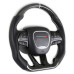PartzBiz CM: CH950-19-Drake Muscle Cars Steering Wheel - Carbon Fiber with Leather Grips - Heated PartzBiz CM: CH950-19-Drake Muscle Cars Steering Wheel - Carbon Fiber with Leather Grips - Heated