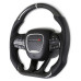 PartzBiz CM: CH950-19-Drake Muscle Cars Steering Wheel - Carbon Fiber with Leather Grips - Heated PartzBiz CM: CH950-19-Drake Muscle Cars Steering Wheel - Carbon Fiber with Leather Grips - Heated