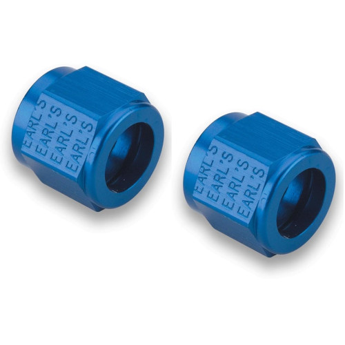 PartzBiz CM: 581806ERL-Earl's -6 AN Aluminum Tube Nut PartzBiz CM: 581806ERL-Earl's -6 AN Aluminum Tube Nut