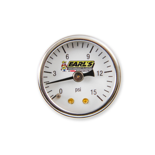 PartzBiz CM: 100195ERL-Earl's Fuel Pressure Gauge PartzBiz CM: 100195ERL-Earl's Fuel Pressure Gauge