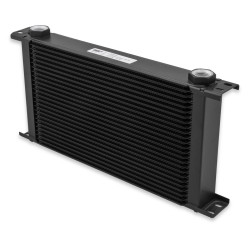 PartzBiz CM 825ERL - Earl's UltraPro Oil Cooler - Black - 25 Rows - Extra-Wide Cooler - 10 O-Ring Boss Female Ports PartzBiz CM 825ERL - Earl's UltraPro Oil Cooler - Black - 25 Rows - Extra-Wide Cooler - 10 O-Ring Boss Female Ports