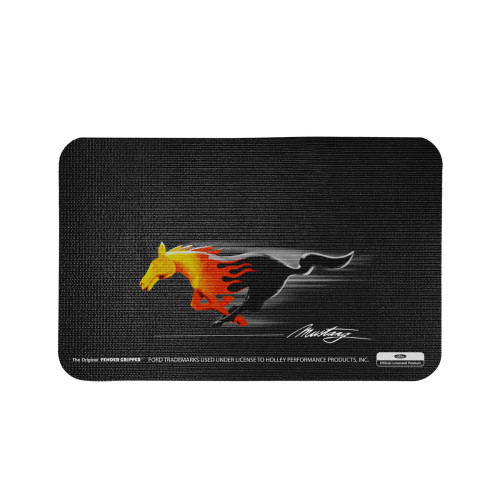 PartzBiz CM: FG2107-Fender Gripper Flaming Pony Mat