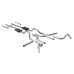 PartzBiz CM: 817938-ระบบท่อไอเสีย Flowmaster American Thunder Crossmember-Back PartzBiz CM: 817938-ระบบท่อไอเสีย Flowmaster American Thunder Crossmember-Back