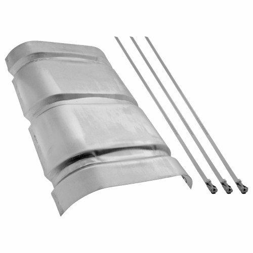 PartzBiz CM: 51017-แผ่นกันความร้อน Flowmaster PartzBiz CM: 51017-แผ่นกันความร้อน Flowmaster