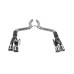 PartzBiz CM: 817825-Flowmaster Outlaw Axle-back Exhaust System