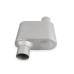 PartzBiz CM: 42513-FM-FLOWMONSTER 1-CHAMBER SMALL MUFFLER