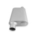 PartzBiz CM: 42543-FM-FLOWMONSTER 2-CHAMBER MUFFLER ALUMINIZED