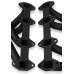 PartzBiz CM: 12542FLT-Flowtech Long Tube Header - Black Paint