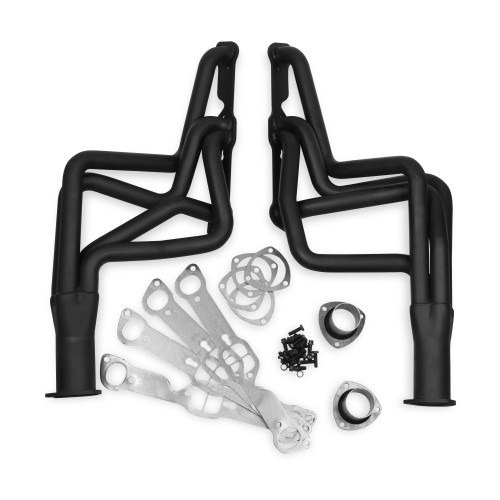 PartzBiz CM: 11170FLT-Flowtech Long Tube Header - Black Paint