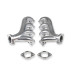 PartzBiz CM: 31730-1FLT-Flowtech LS Swap Exhaust Manifolds - Silver Ceramic Finish