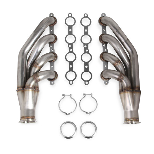 PartzBiz CM: 11535FLT-Flowtech LS Turbo Headers-Natural Finish