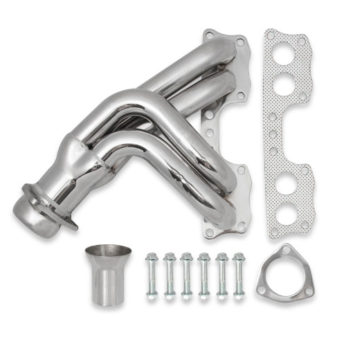 PartzBiz CM: 19002FLT-Flowtech Shorty Header - Polished