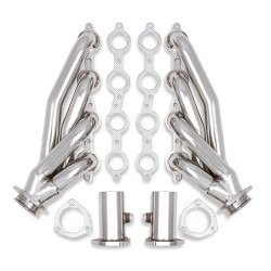 PartzBiz CM 11576FLT - Flowtech Shorty Headers - Polished
