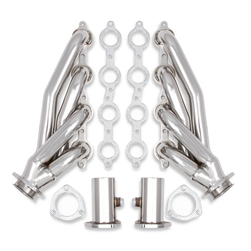 PartzBiz CM: 11576FLT-Flowtech Shorty Headers - Polished PartzBiz CM: 11576FLT-Flowtech Shorty Headers - Polished