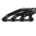 PartzBiz CM: 12147FLT-Flowtech Shorty Headers - ทาสีดำ