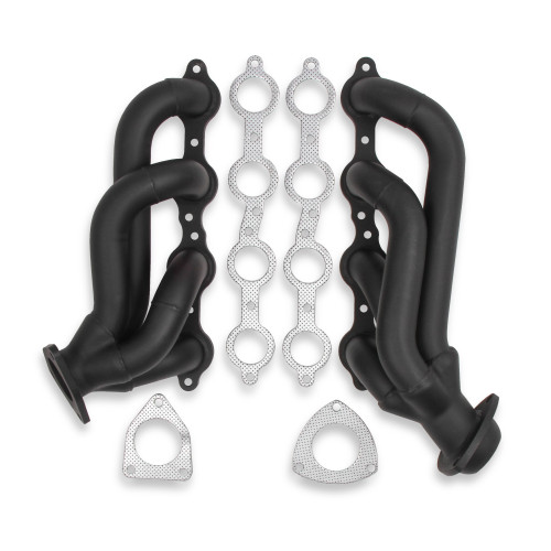 PartzBiz CM: 11143FLT-Flowtech Shorty Headers - Black Painted