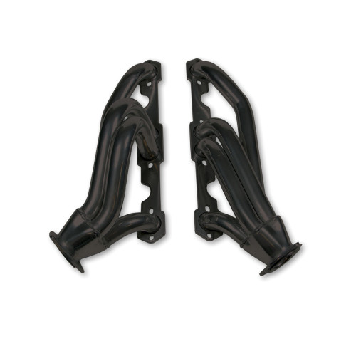 PartzBiz CM: 11502FLT-Flowtech Shorty Headers - Black Painted