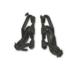 PartzBiz CM 91837FLT - Flowtech Shorty Headers - Black Painted