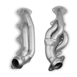 PartzBiz CM 91673-1FLT - Flowtech Shorty Headers - Ceramic Coated