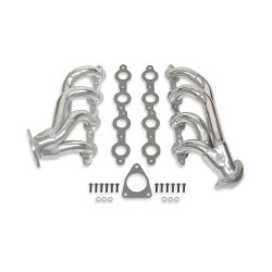 PartzBiz CM 91836-1FLT - Flowtech Shorty Headers - Ceramic Coated
