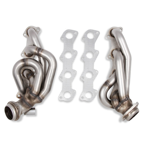 PartzBiz CM: 12148FLT-Flowtech Shorty Headers - Natural Finish