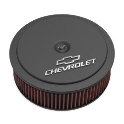 PartzBiz CM 120-221 - GM Muscle Series Air Cleaner - Satin Black Machined PartzBiz CM 120-221 - GM Muscle Series Air Cleaner - Satin Black Machined