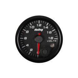 PartzBiz CM 26-603 - Holley Analog Style Voltage Gauge PartzBiz CM 26-603 - Holley Analog Style Voltage Gauge