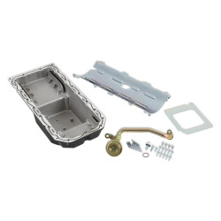 PartzBiz CM 302-64BK - Holley Gen III Hemi Swap Oil Pan - Mid-Sump - Hellcat - Black PartzBiz CM 302-64BK - Holley Gen III Hemi Swap Oil Pan - Mid-Sump - Hellcat - Black