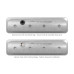 PartzBiz CM: 241-290-Holley GM Licensed Valve Cover - Muscle Series - SBC - Center Bolt - Natural